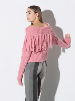 Sweater with fringes - 3