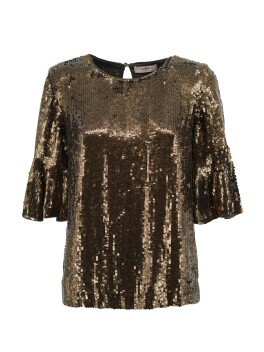 Blusa in full paillettes