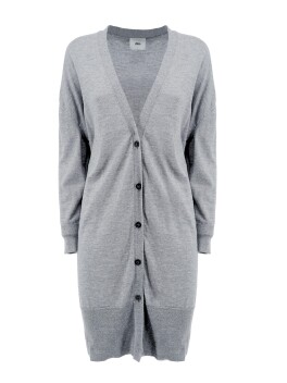 Oversized cardigan in pure virgin wool