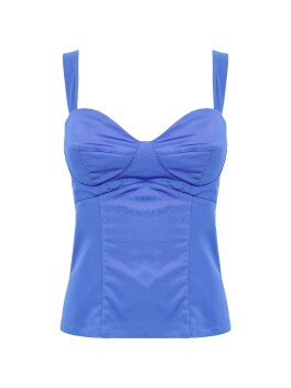 Bustier effetto satin