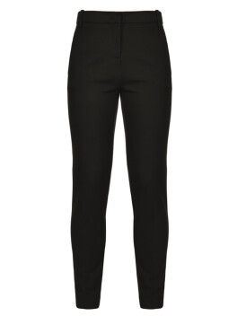 Pantaloni cigarette-fit effetto scuba