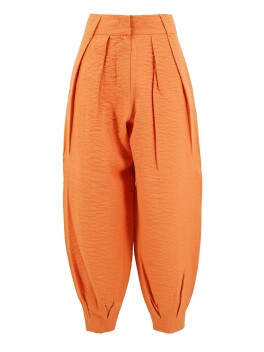 Vintage carrot-fit trousers