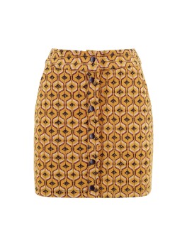 Optical texture miniskirt