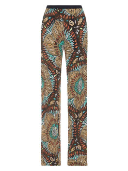 Welcome Summer patterned jersey trousers