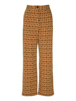 Optical weave trousers