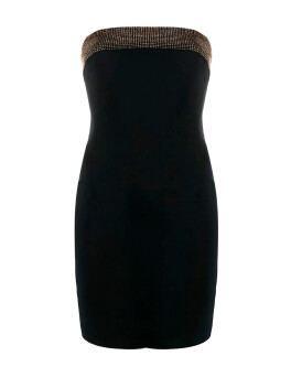 Elegant sheath dress with decorations