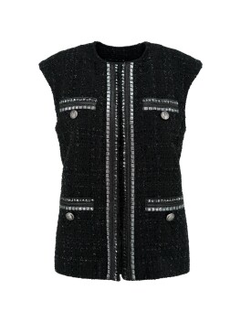 Vest with applications