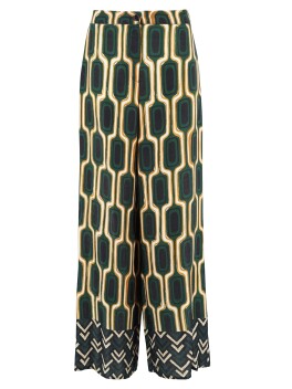 Pantaloni palazzo fantasia