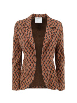 Patterned blazer