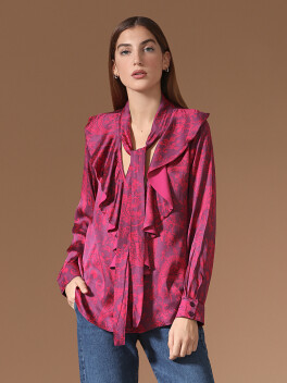 Blusa con rouches - 3