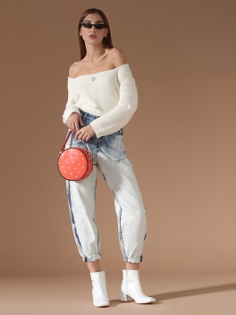 Square neck sweater - 3