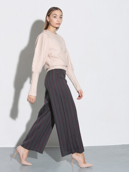 Puff sleeves sweater - 3