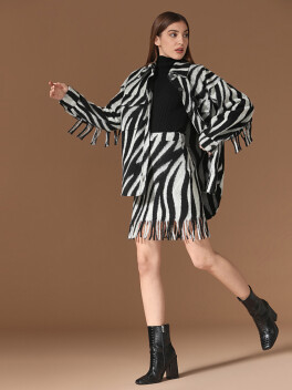 Mini skirt with fringes - 3