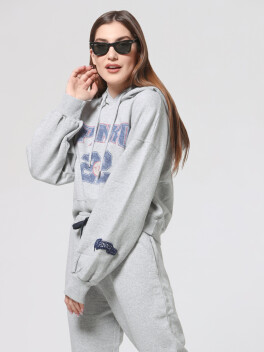 College sweatshirt in organic cotton - 3